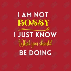 I Am Not Bossy I Just Know What You Should Fun Youth Tee -Kids Tshirts Zone d.2501223013.24990887.s3.1 ac1e2c YXJ0aXN0c2hvdA 800x800 1