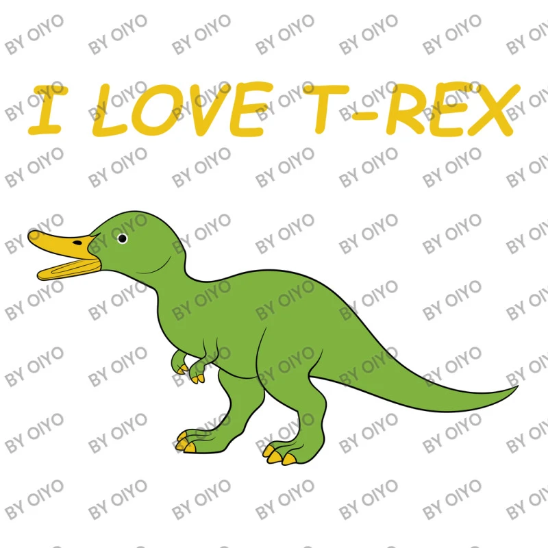 I Love T-Rex Youth Tee 7 I Love T-Rex Youth Tee - Image 5