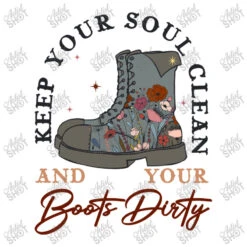 Keep Your Soul Clean And Your Boots Dir Youth Tee -Kids Tshirts Zone d.2526147138.25083356.s3.1 ffffff YXJ0aXN0c2hvdA 800x800 1