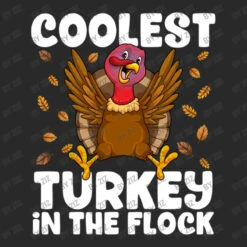 Coolest Turkey In The Flock Thanksgiving Friendsgi Toddler T-shirt -Kids Tshirts Zone d.2526166916.25065182.s3.1 292929 Wml6 800x800 1