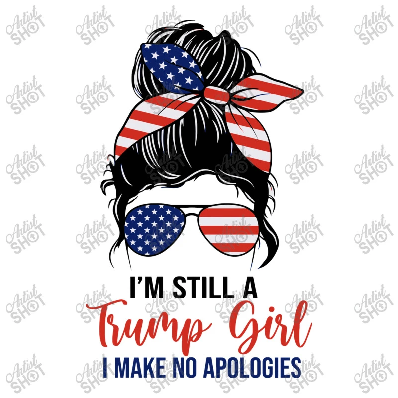I'm Still A Trump Girl I Make No Apologies Youth Tee 7 I'm Still A Trump Girl I Make No Apologies Youth Tee - Image 5