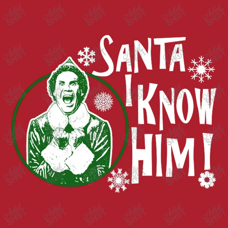 Santa I Know Him Youth Tee 7 Santa I Know Him Youth Tee - Image 5