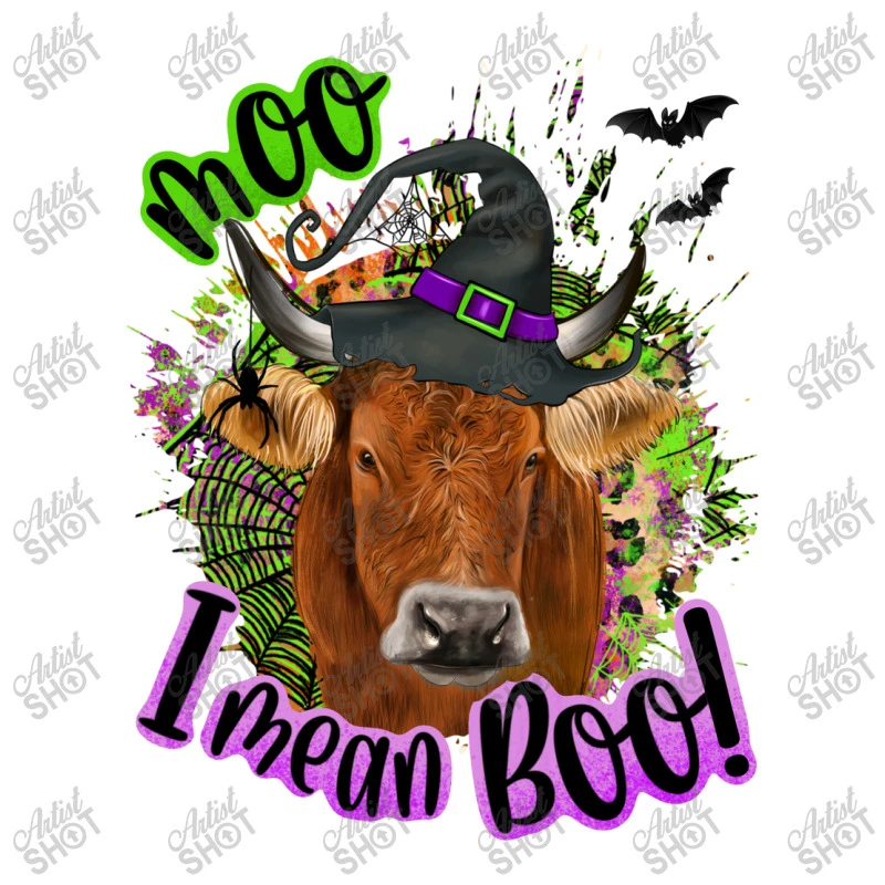 Moo I Mean Boo Cow Youth Sweatshirt 7 Moo I Mean Boo Cow Youth Sweatshirt - Image 5