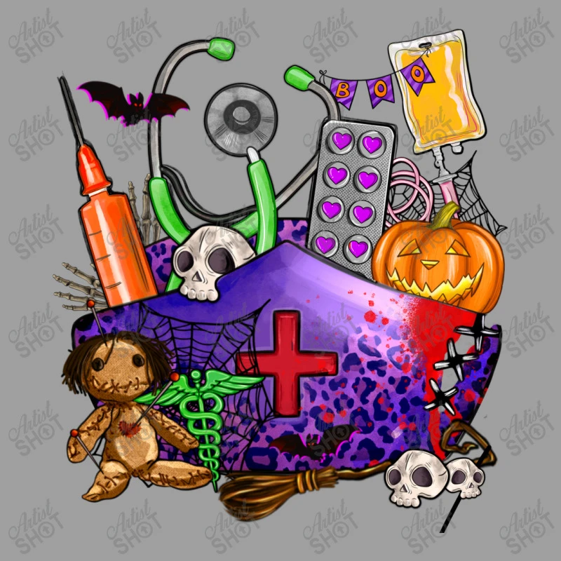 Zombie Nurse Halloween Youth Tee 7 Zombie Nurse Halloween Youth Tee - Image 5