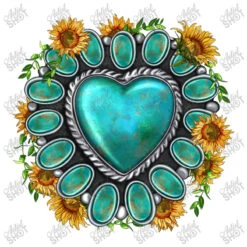 Western Turquoise Gemstone With Sunflowers Youth Sweatshirt -Kids Tshirts Zone d.2526468952.25090977.s3.1 ffffff YXJ0aXN0c2hvdA 800x800 1