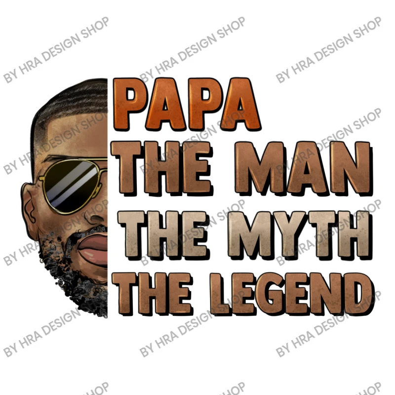 Papa The Man Myth Legend Youth Hoodie 7 Papa The Man Myth Legend Youth Hoodie - Image 5