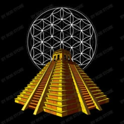 Aztec Pyramid Mayan Sacred Geometry Youth Sweatshirt -Kids Tshirts Zone d.2526617676.25071411.s3.1 000000 Um9iIFN0b3Jl 800x800 1