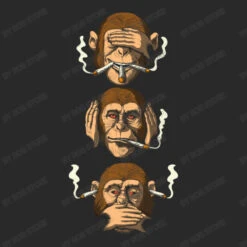 Three Stoned Wise Monkeys Toddler T-shirt -Kids Tshirts Zone d.2526666802.25092591.s3.1 292929 Um9iIFN0b3Jl 800x800 1
