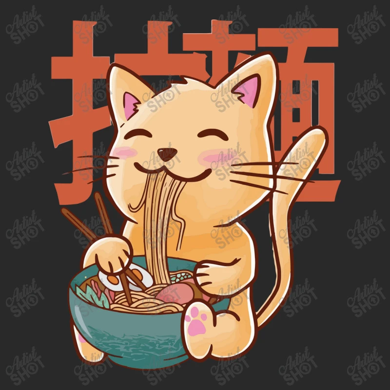 Cat Ramen Graphic Toddler T-shirt 5 Cat Ramen Graphic Toddler T-shirt - Image 3