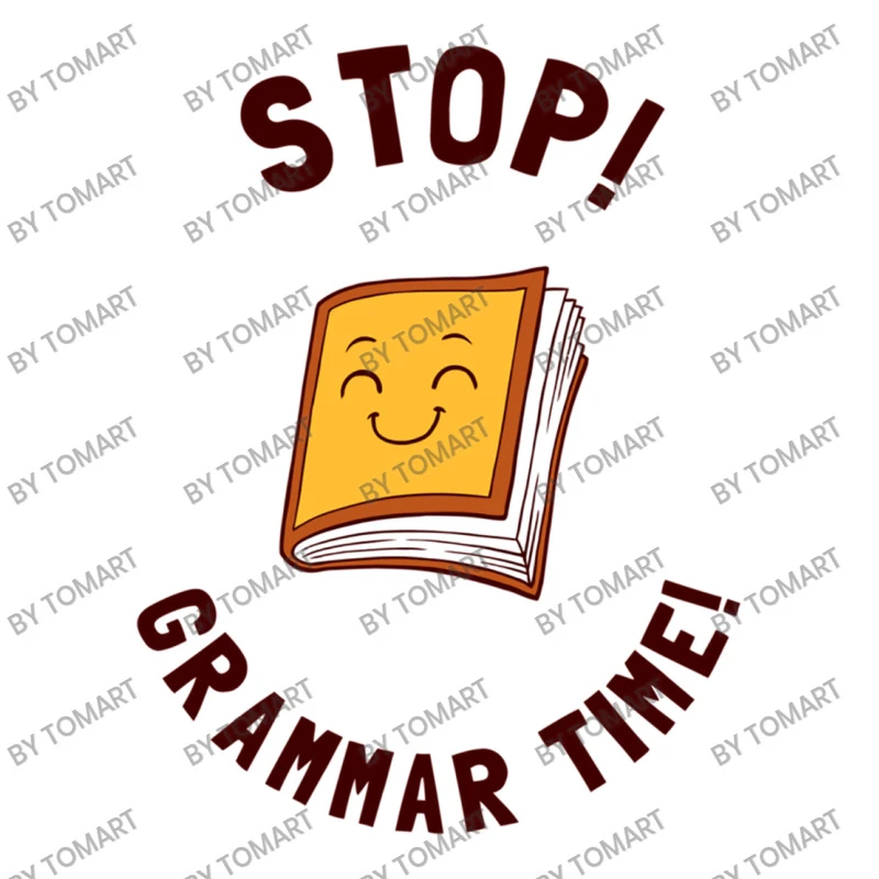 Stop! Grammar Time! Youth Sweatshirt 7 Stop! Grammar Time! Youth Sweatshirt - Image 5