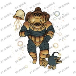 Scuba Diver Universe Youth Tee -Kids Tshirts Zone d.2526961353.25089802.s3.1 ffffff SmVvcmdl 800x800 1