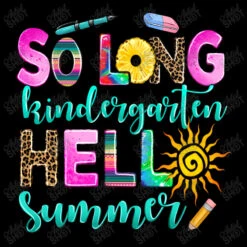 So Long Kindergarten Hello Summer Youth Hoodie -Kids Tshirts Zone d.2527085709.25096729.s3.1 000000 YXJ0aXN0c2hvdA 800x800 1