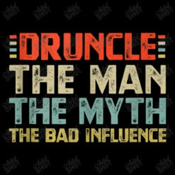 Druncle The Man The Myth The Bad Influence Youth Sweatshirt -Kids Tshirts Zone d.2527120541.25102563.s3.1 000000 YXJ0aXN0c2hvdA 800x800 1