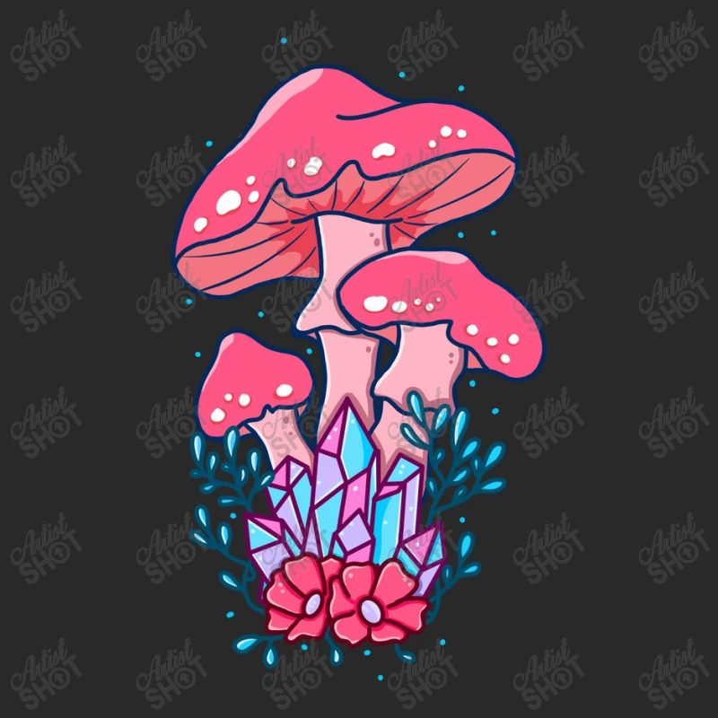 Mushroom And Crystals Toddler T-shirt 5 Mushroom And Crystals Toddler T-shirt - Image 3