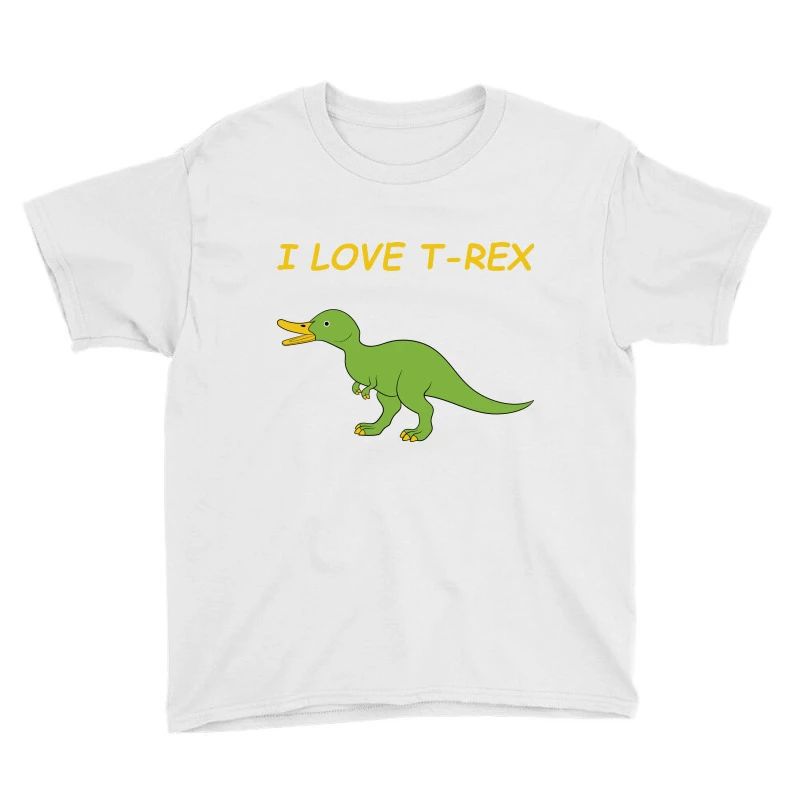 I Love T-Rex Youth Tee 5 I Love T-Rex Youth Tee - Image 3