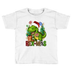 Christmas Rex-Mas Toddler T-shirt