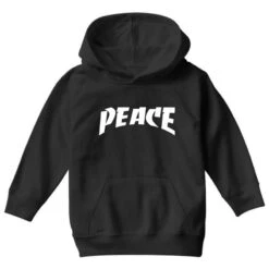 Peace Psychadelic Youth Hoodie -Kids Tshirts Zone pd.2526064266.53.25082364.s3.1 front black ffffff none x0y28.5 113 800x800 1