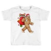 Bigfoot Santa Christmas Bag Xmas Sasquatch Boys Ki Toddler T-shirt -Kids Tshirts Zone pd.2526186563.58.25069009.s3.1 front white ffffff none x2.5y0 130 800x800 1