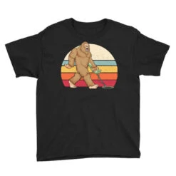 Bigfoot Metal Detector Cryptid Metal Detecting Sas Youth Tee -Kids Tshirts Zone pd.2526188724.37.25069018.s3.1 front black ffffff none x0y0 129 800x800 1