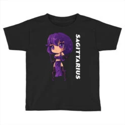 Zodiac Sagittarius Girl Astrology Horoscope Sign B Toddler T-shirt