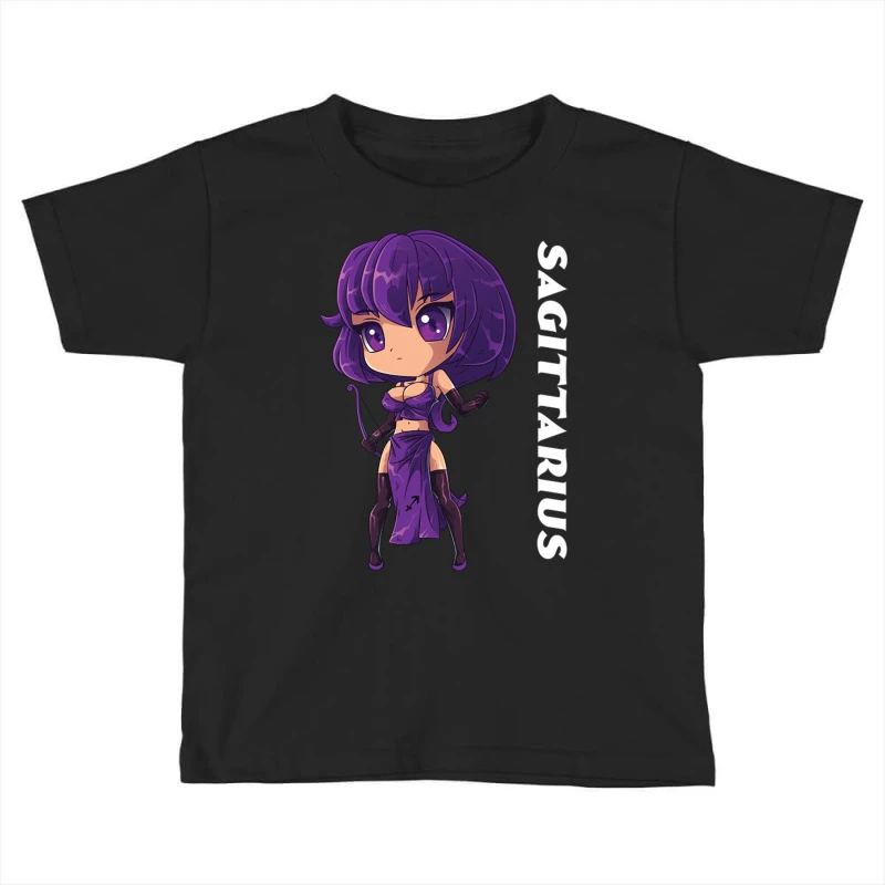 Zodiac Sagittarius Girl Astrology Horoscope Sign B Toddler T-shirt 3 Zodiac Sagittarius Girl Astrology Horoscope Sign B Toddler T-shirt