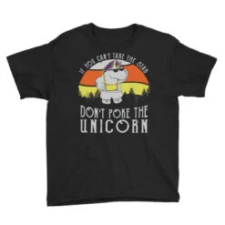 If You Can't Take The Stab Don't Poke The Unicorn Youth Tee -Kids Tshirts Zone pd.2526234855.37.25084738.s3.1 front black ffffff none x0y0 129 800x800 1