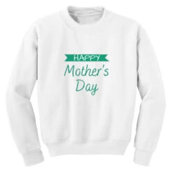 Happy Mother's Day Fun Youth Sweatshirt -Kids Tshirts Zone pd.2526245565.52.25085569.s3.1 front white ffffff none x0y0 169 800x800 1