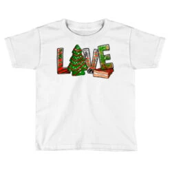Love Christmas Tree Cake Toddler T-shirt