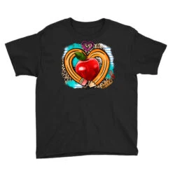 Teacher Heart Pen Youth Tee -Kids Tshirts Zone pd.2526346624.37.25086223.s3.1 front black ffffff none x0y0 129 800x800 1