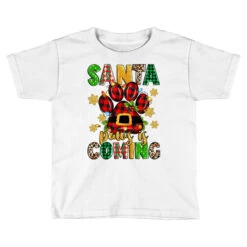 Santa Paws Is Coming Toddler T-shirt