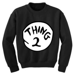 Dr Seuss Thing 2 Youth Sweatshirt -Kids Tshirts Zone pd.2526369684.52.25087967.s3.1 front black ffffff none x0y21.5 169 800x800 1