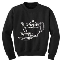 Teapot Youth Sweatshirt 9 Teapot Youth Sweatshirt -Kids Tshirts Zone pd.2526405154.52.25089346.s3.1 front black ffffff none x0y36 169 800x800 1