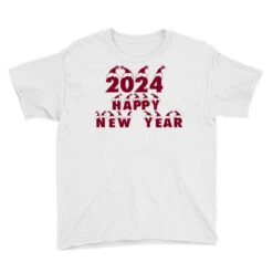 2024 Happy New Year Youth Tee -Kids Tshirts Zone pd.2526532021.37.25092274.s3.1 front white ffffff none x0y0 129 800x800 1