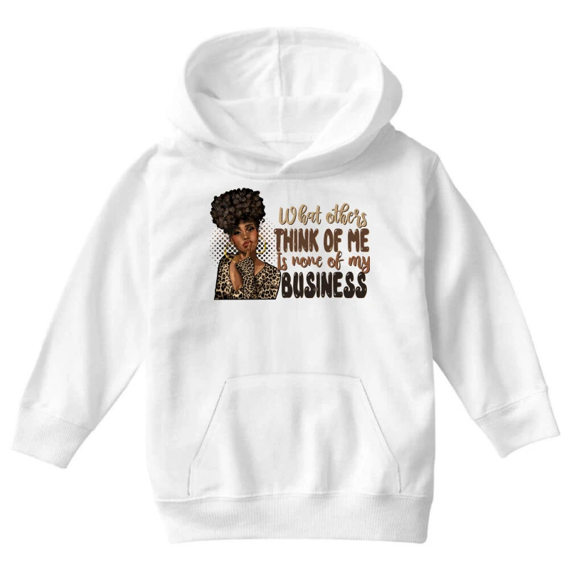 Afro Woman Boss Lady Quotes Youth Hoodie 5 Afro Woman Boss Lady Quotes Youth Hoodie - Image 3