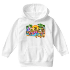 Beach Vibes Youth Hoodie -Kids Tshirts Zone pd.2526577416.53.25093709.s3.1 front white ffffff none x0y0 113 800x800 1