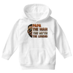 Papa The Man Myth Legend Youth Hoodie 9 Papa The Man Myth Legend Youth Hoodie -Kids Tshirts Zone pd.2526584840.53.25093841.s3.1 front white ffffff none x0y0 113 800x800 1