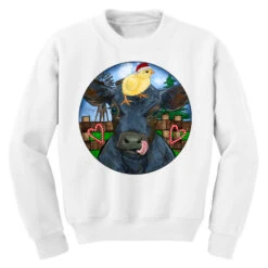 Black Angus Cattle With Santa Chick Christmas Youth Sweatshirt 9 Black Angus Cattle With Santa Chick Christmas Youth Sweatshirt -Kids Tshirts Zone pd.2526677017.52.25095104.s3.1 front white ffffff none x0y0 169 800x800 1