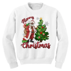 Merry Christmas Black Santa Youth Sweatshirt 9 Merry Christmas Black Santa Youth Sweatshirt -Kids Tshirts Zone pd.2526685066.52.25095004.s3.1 front white ffffff none x0y0 169 800x800 1