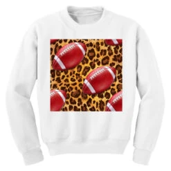 Western Football Seamless Pattern Youth Sweatshirt -Kids Tshirts Zone pd.2526710983.52.25095301.s3.2 front white ffffff none x0y0 169 800x800 1