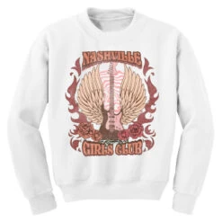 Nashville Girls Club Sublimation Youth Sweatshirt 9 Nashville Girls Club Sublimation Youth Sweatshirt -Kids Tshirts Zone pd.2526835015.52.25098503.s3.1 front white ffffff none x0y0 169 800x800 1