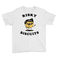 Risky Biscuits Youth Tee -Kids Tshirts Zone pd.2526866784.37.25082917.s3.1 front white ffffff none x0y0 129 800x800 1