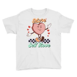 Self Love Svg, Self Love Png, Mental Health Png Youth Tee -Kids Tshirts Zone pd.2526901212.37.25099531.s3.1 front white ffffff none x0y0 129 800x800 1