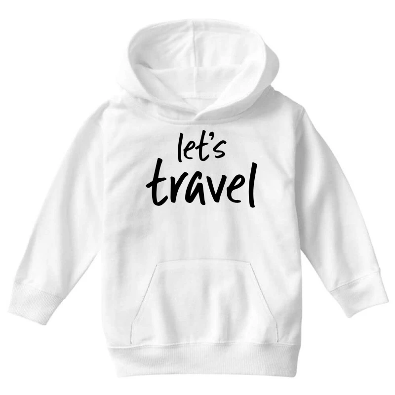 Let S Travel Youth Hoodie 5 Let S Travel Youth Hoodie - Image 3