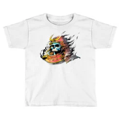 Samurai Skull Toddler T-shirt
