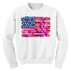 American Flag And Cancer Ribbon Pattern Youth Sweatshirt 9 American Flag And Cancer Ribbon Pattern Youth Sweatshirt -Kids Tshirts Zone pd.2526957525.52.25097420.s3.1 front white ffffff none x0y0 169 800x800 1