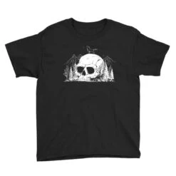 Skull Forest Youth Tee -Kids Tshirts Zone pd.2526963141.37.25091426.s3.1 front black ffffff none x0y0 129 800x800 1