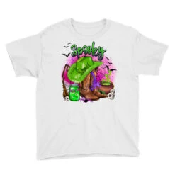 Spooky Cowgirl Halloween Youth Tee -Kids Tshirts Zone pd.2526968530.37.25097249.s3.1 front white ffffff none x0y0 129 800x800 1