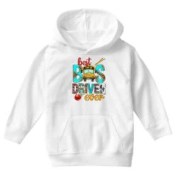 Best Bus Driver Ever Youth Hoodie -Kids Tshirts Zone pd.2526981802.53.25100718.s3.1 front white ffffff none x18y0 77 800x800 1