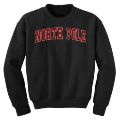 North Pole Alaska Youth Sweatshirt -Kids Tshirts Zone pd.2526984979.52.25100763.s3.1 front black ffffff none x0y0 169 800x800 1