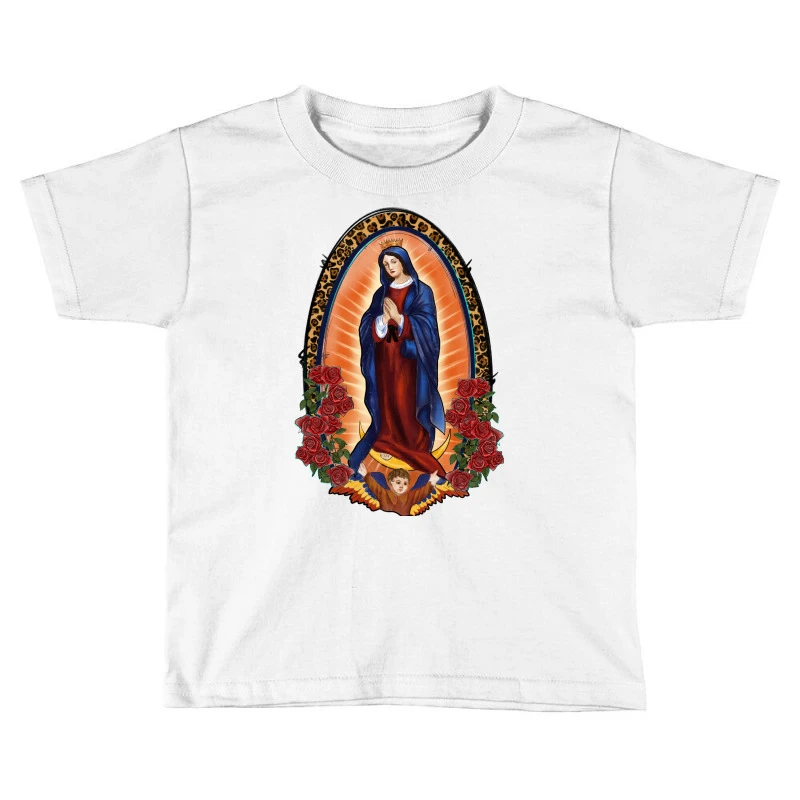 Our Lady Of Guadalupe Toddler T-shirt 3 Our Lady Of Guadalupe Toddler T-shirt